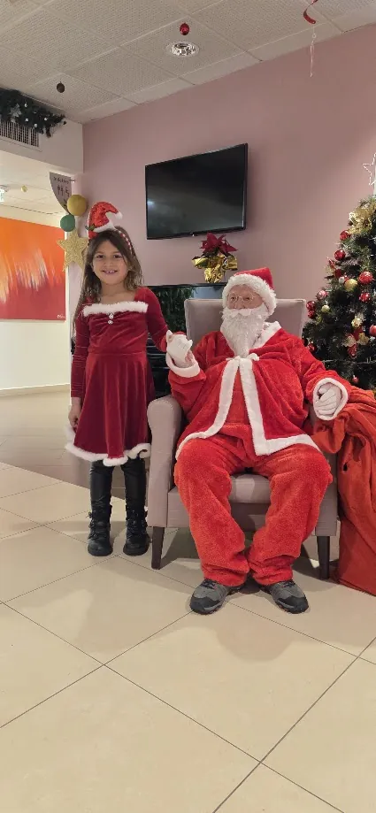 Le Père Noël à la résidence : un moment magique pour les enfants du personnel