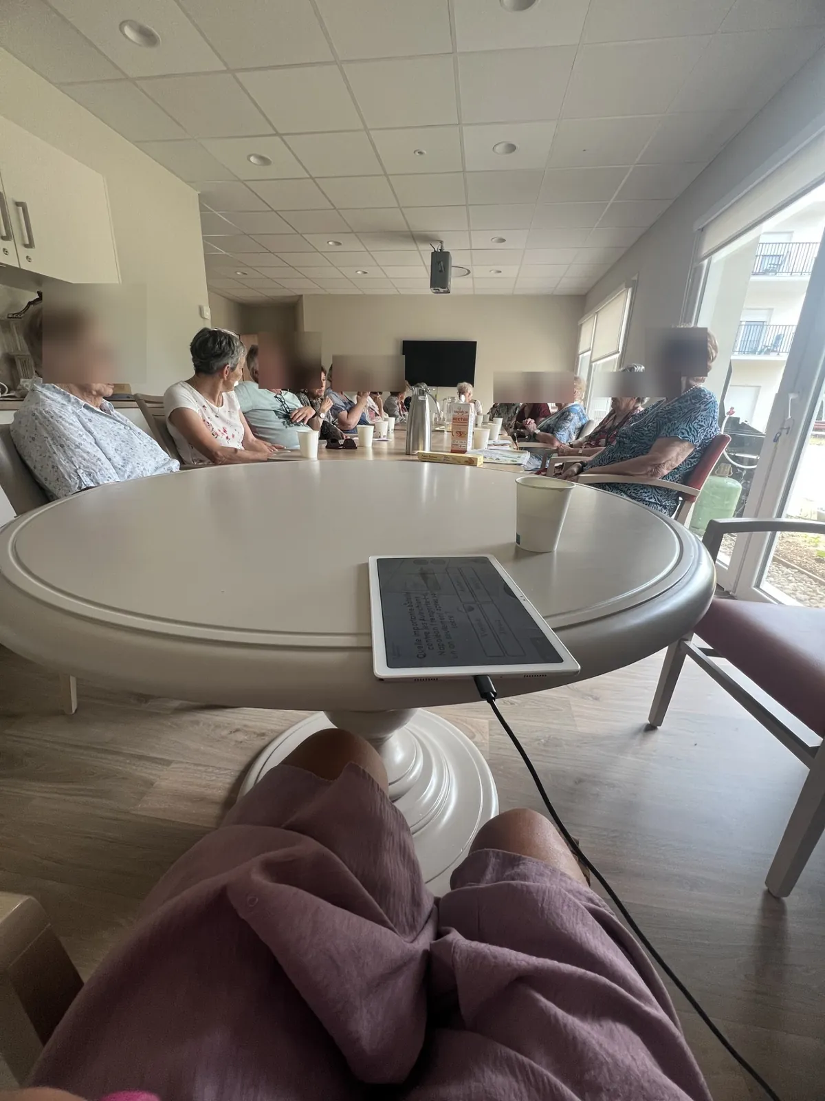 La résidence ouvre ses portes pendant la canicule !