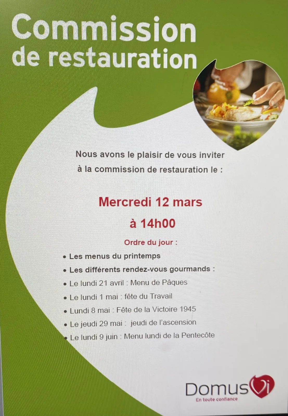 Commission de restaurant 