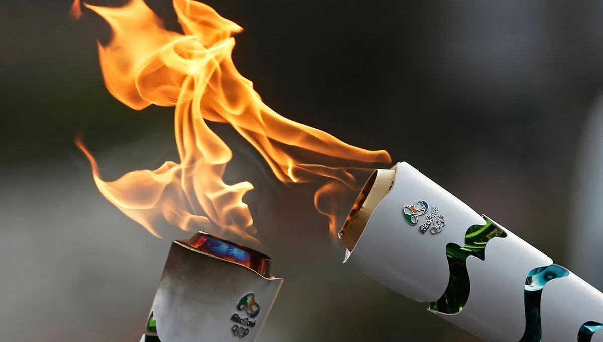 Le relais FL'ame Olympique