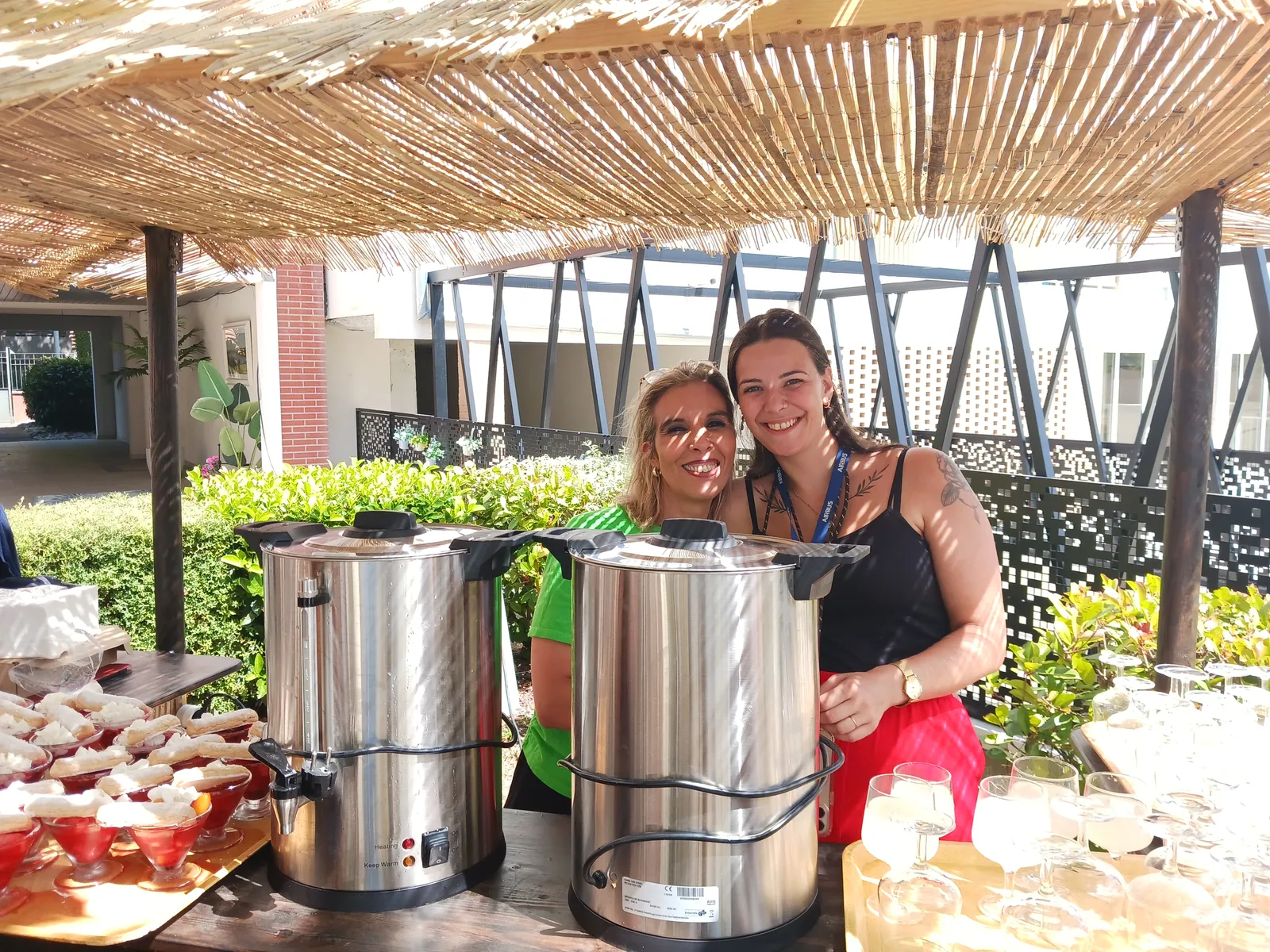 Guinguette party dans le jardin 