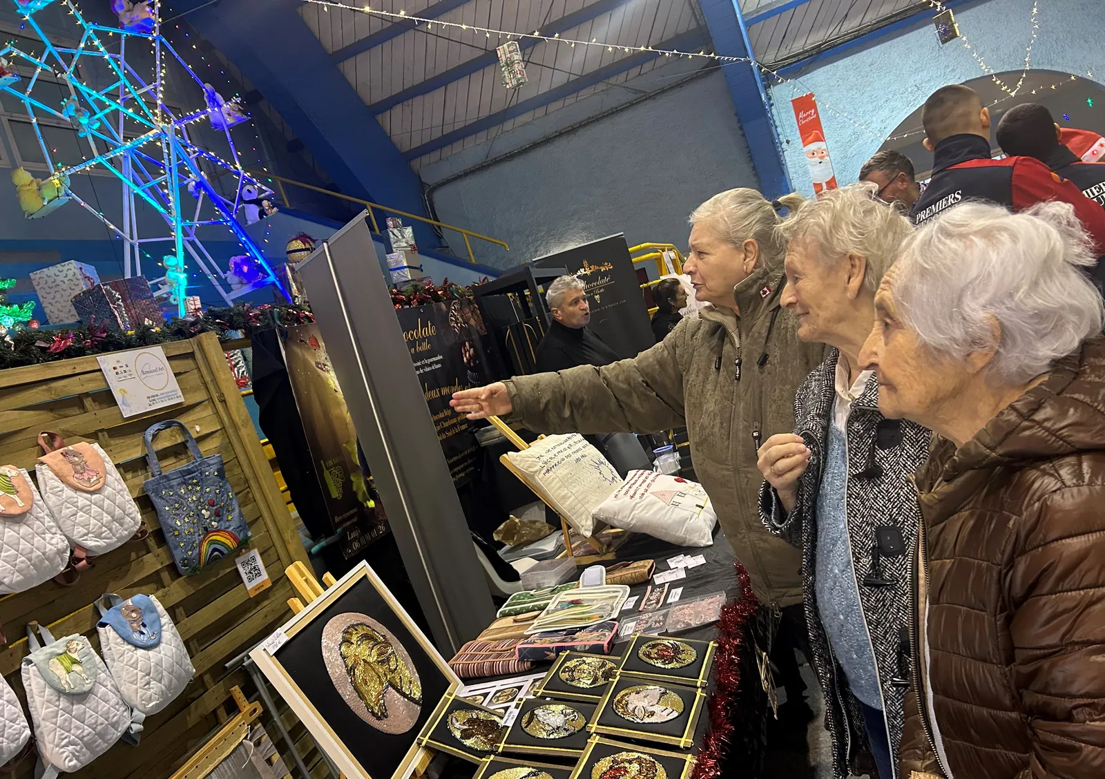 Sortie pour l'achat des sapins et Marché de Noel