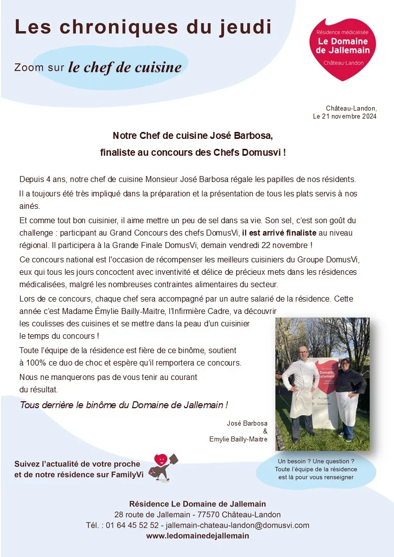 La chronique du jeudi 