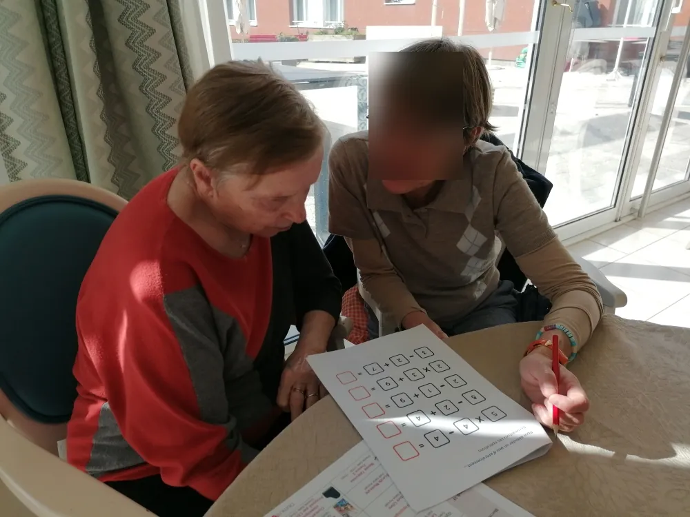 Semaine des Mathématiques à l'EHPAD d'Esbly
