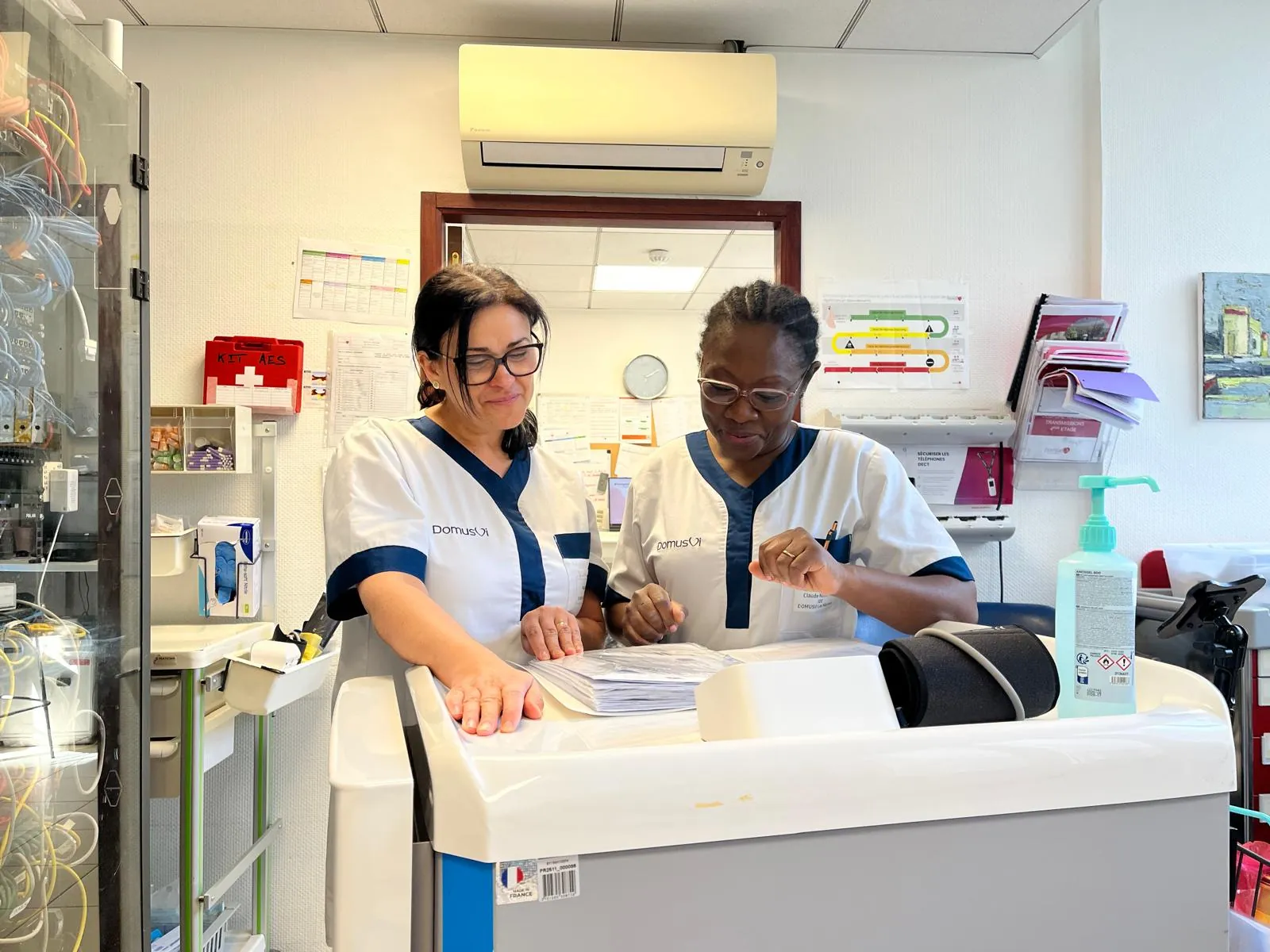 Témoignage de Claude et Magda, infirmières à la résidence Les Marines