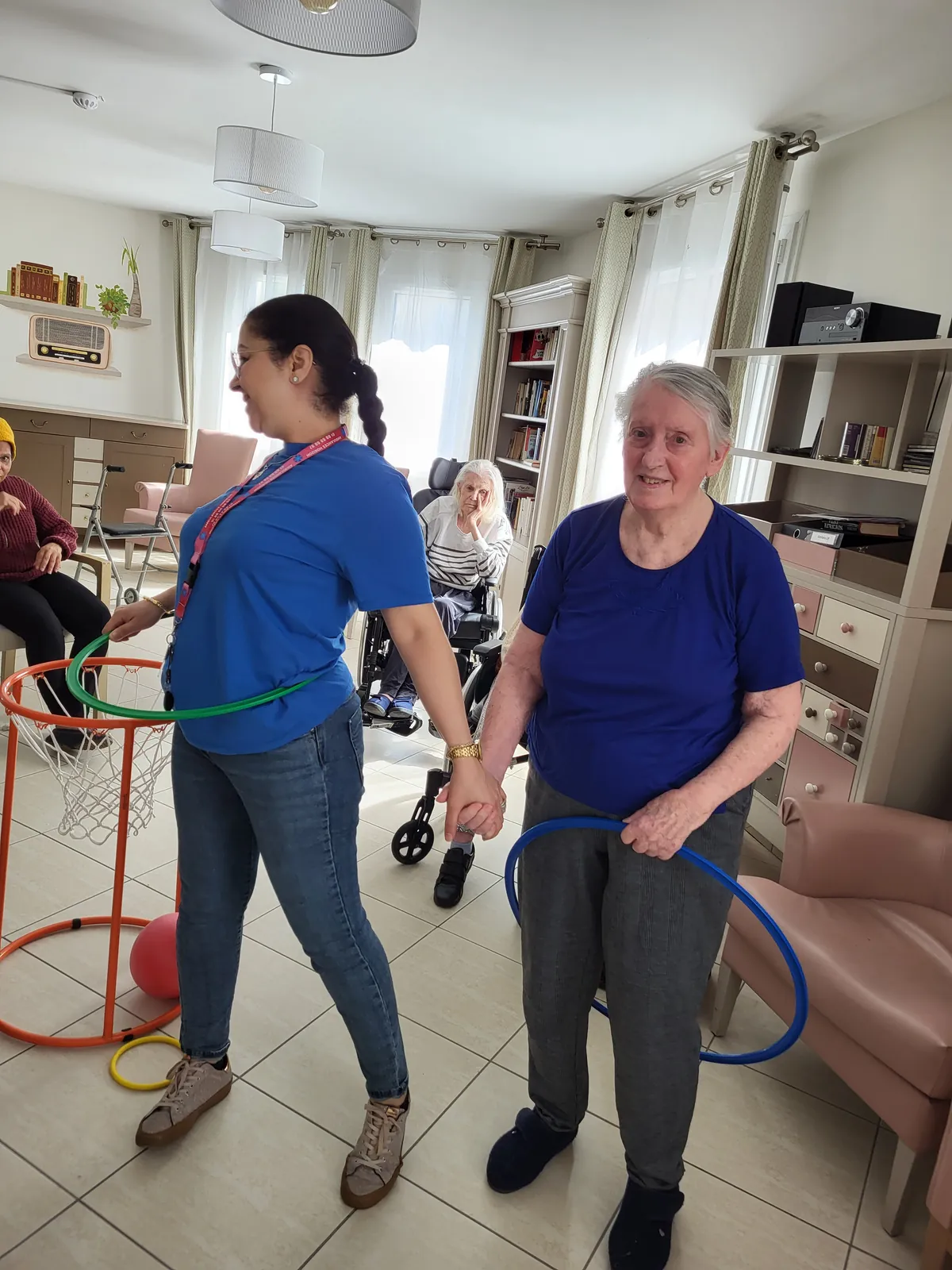 les jeux d'adresse a la résidence les adrets 