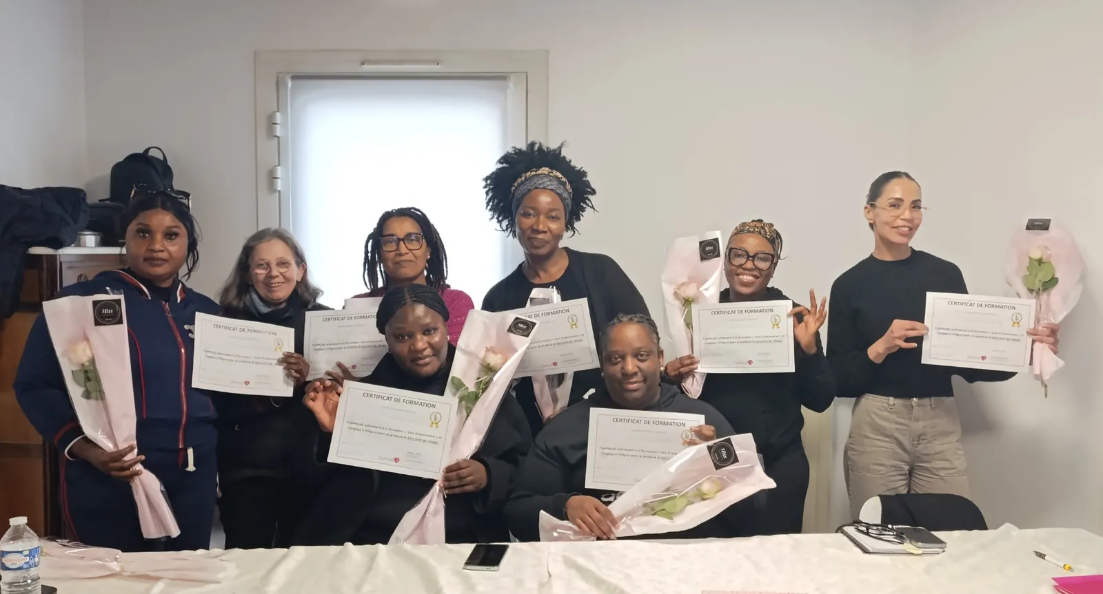 Diplômées de la Formation Prévention des Risques Professionnels !