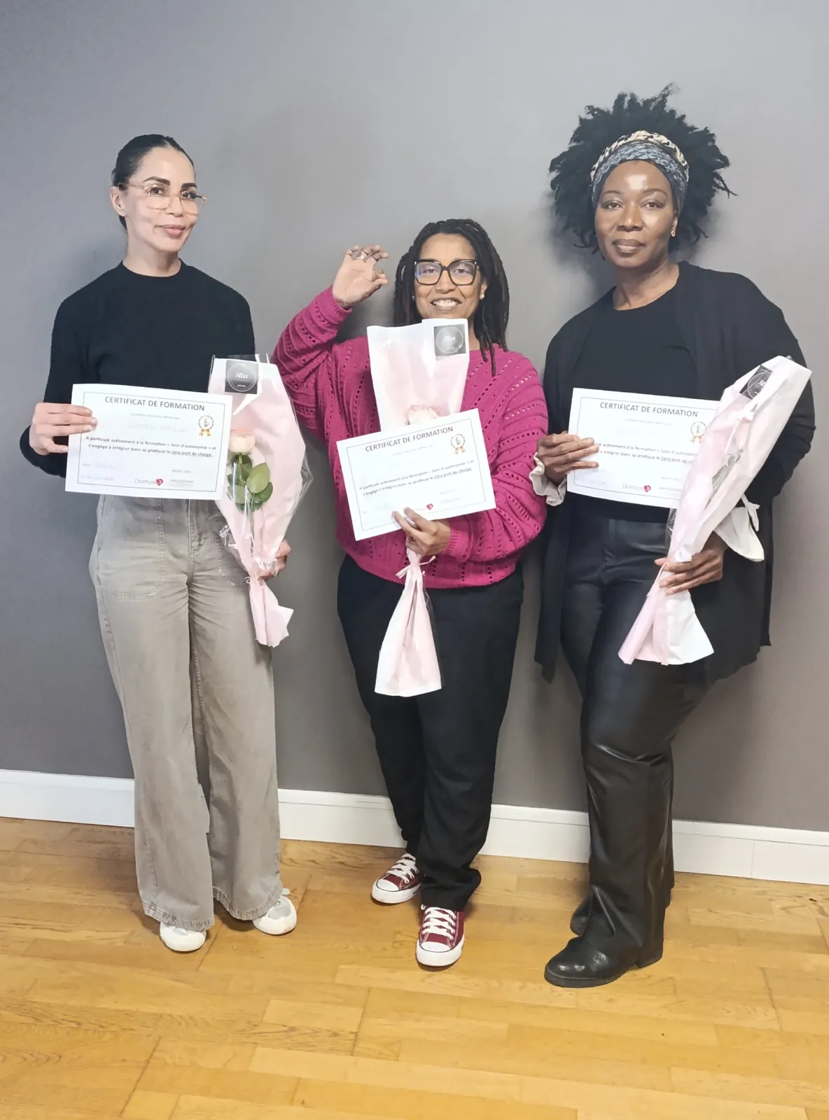Diplômées de la Formation Prévention des Risques Professionnels !