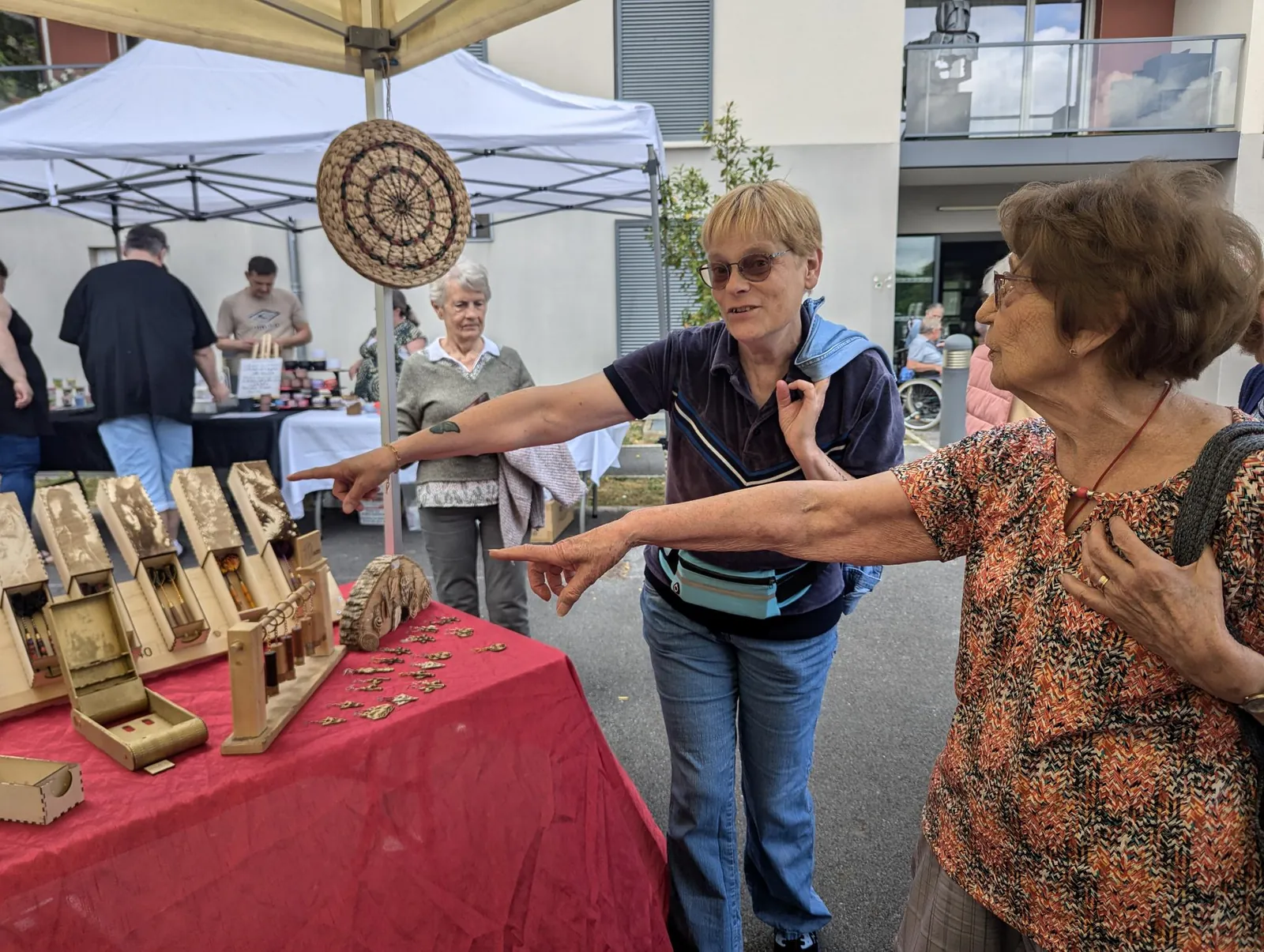Le marché de printemps s'est invité à la Résidence Les Templitudes Epernay!