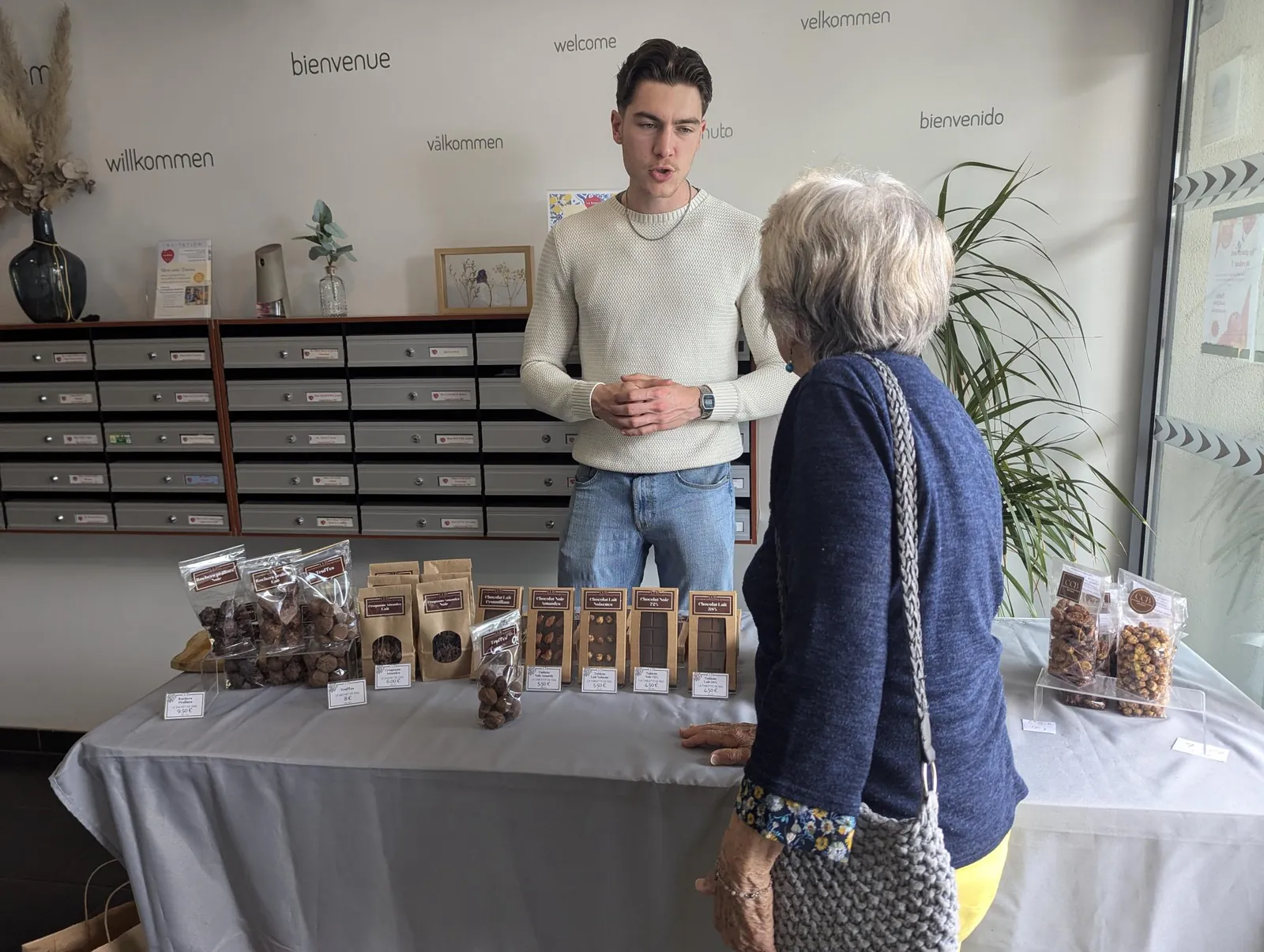 Le marché de printemps s'est invité à la Résidence Les Templitudes Epernay!