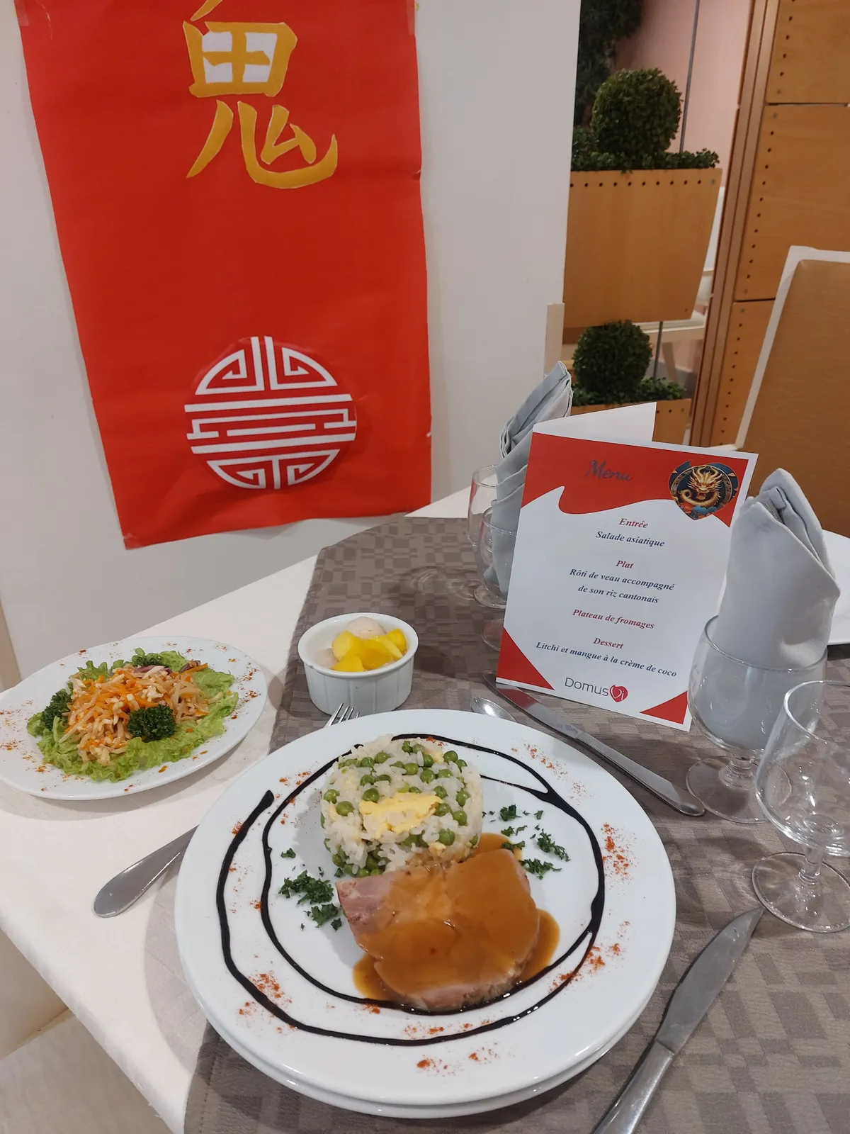 Nouvel an Chinois- Repas à Thème.