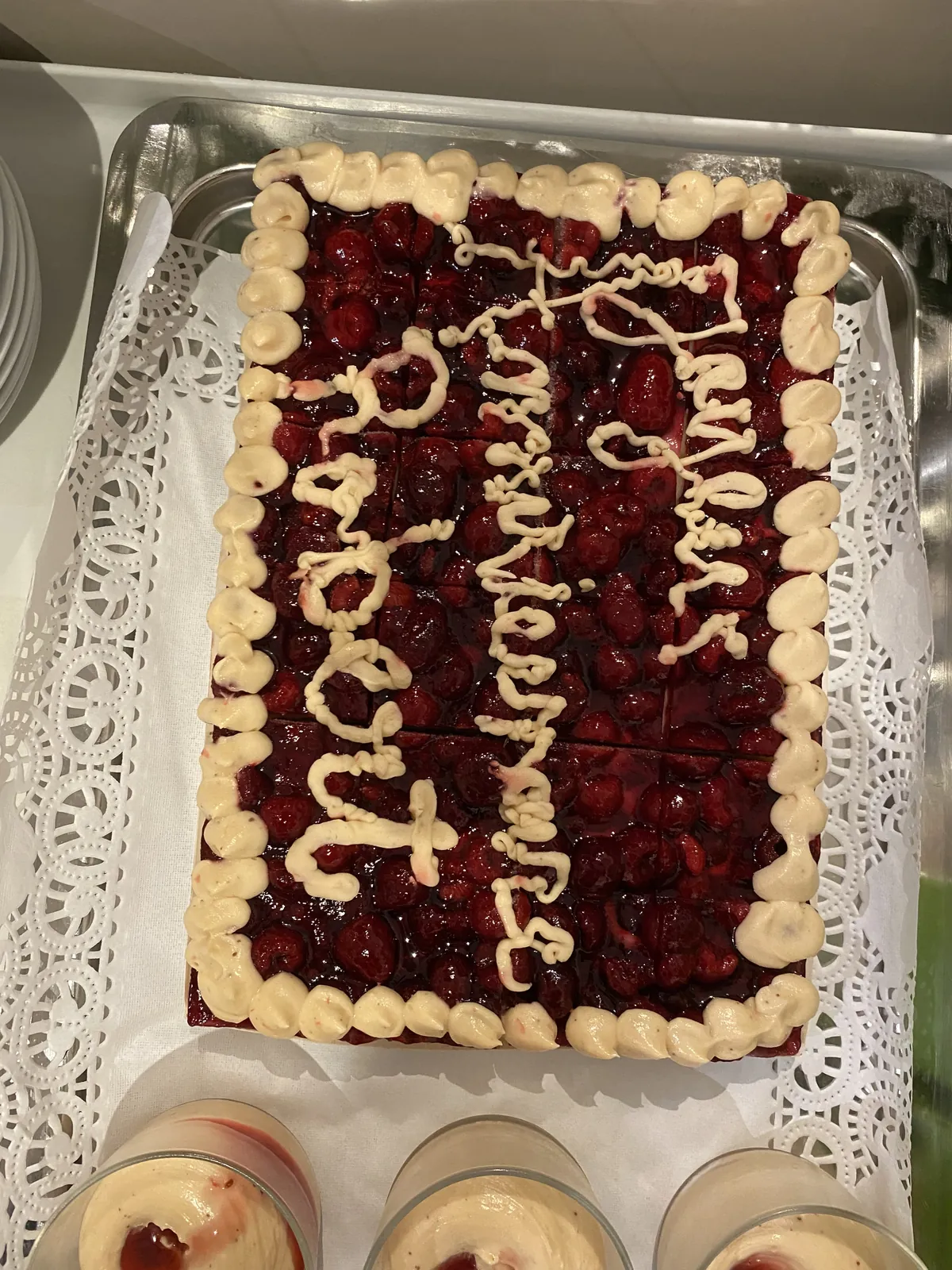 Les anniversaires à la résidence Les Adrets !