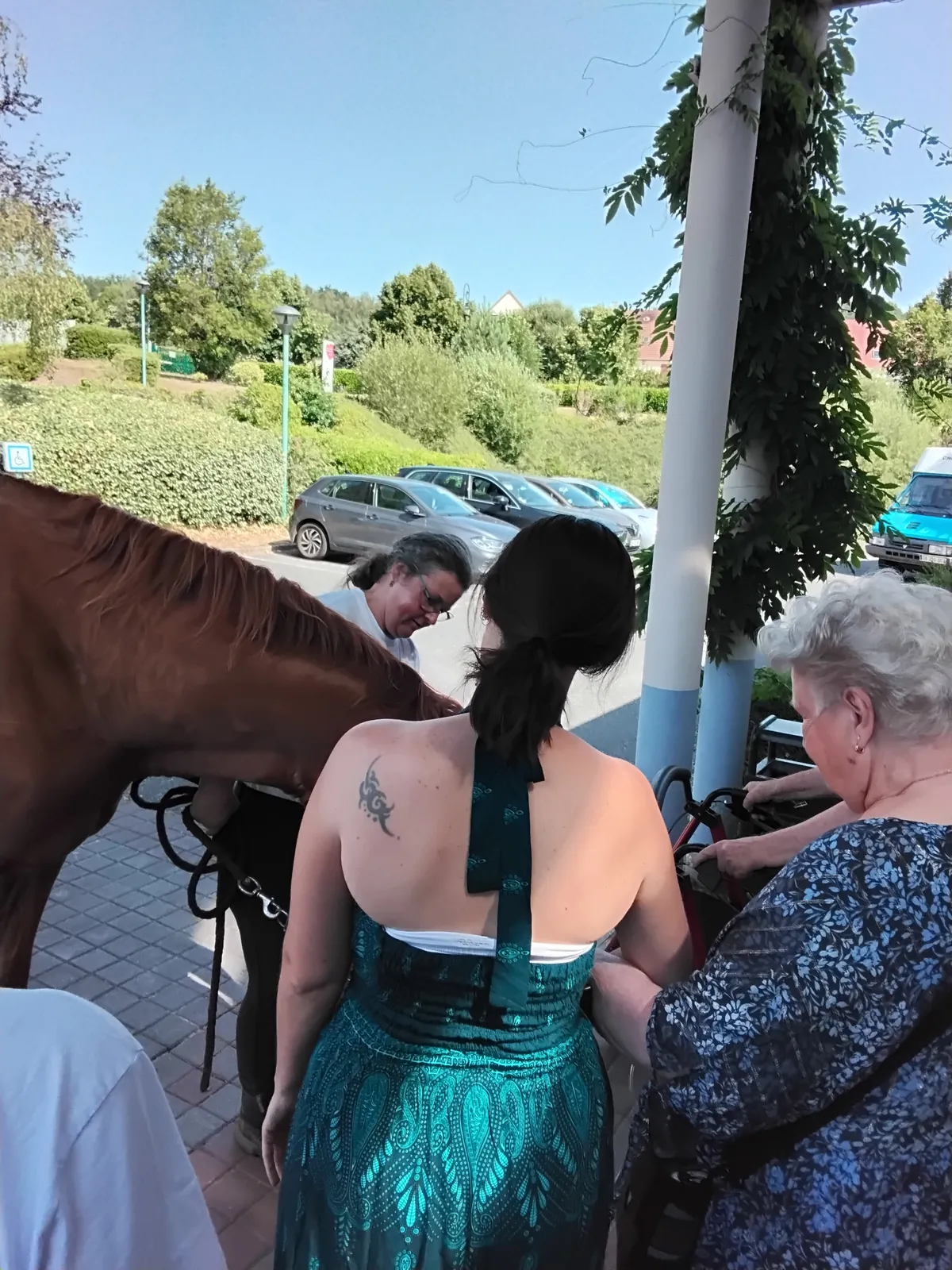Une surprise à la résidence !