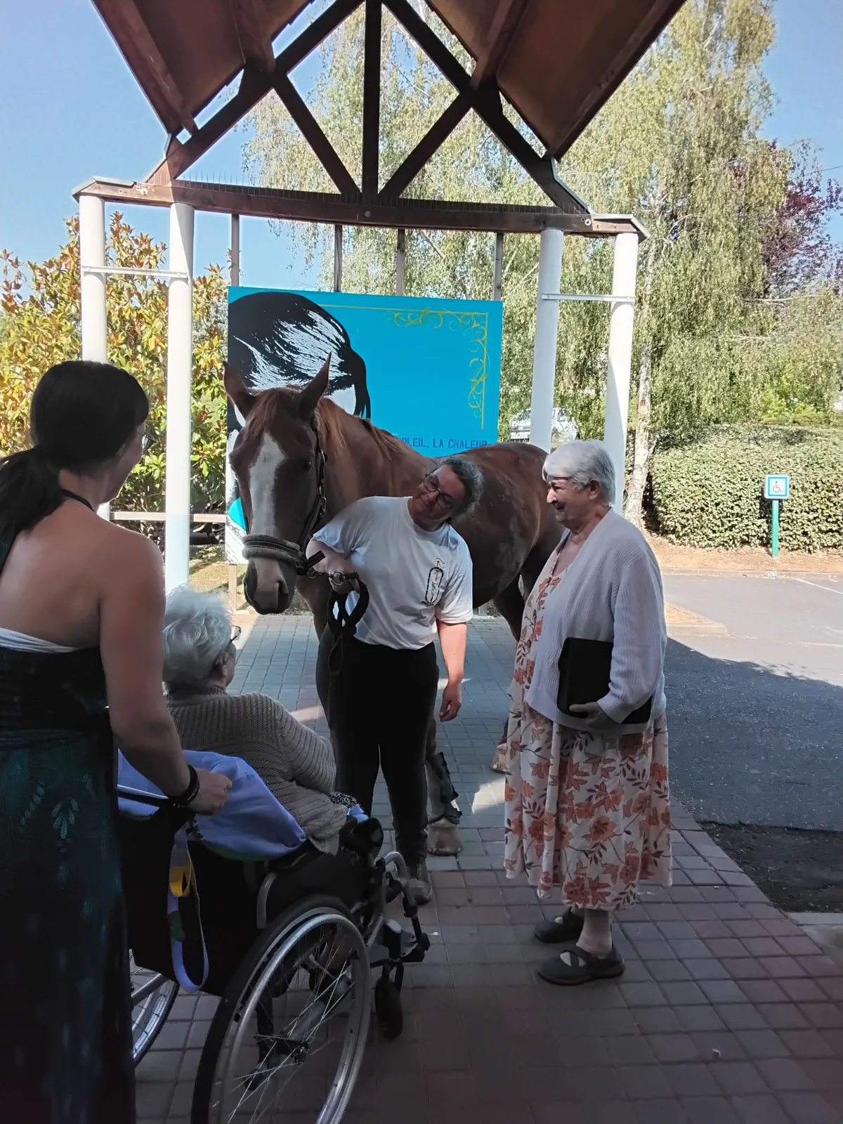 Une surprise à la résidence !