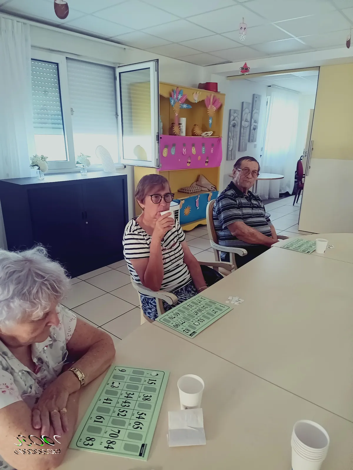 Un moment de jeu et de  convivialité  à l'accueil de jour !