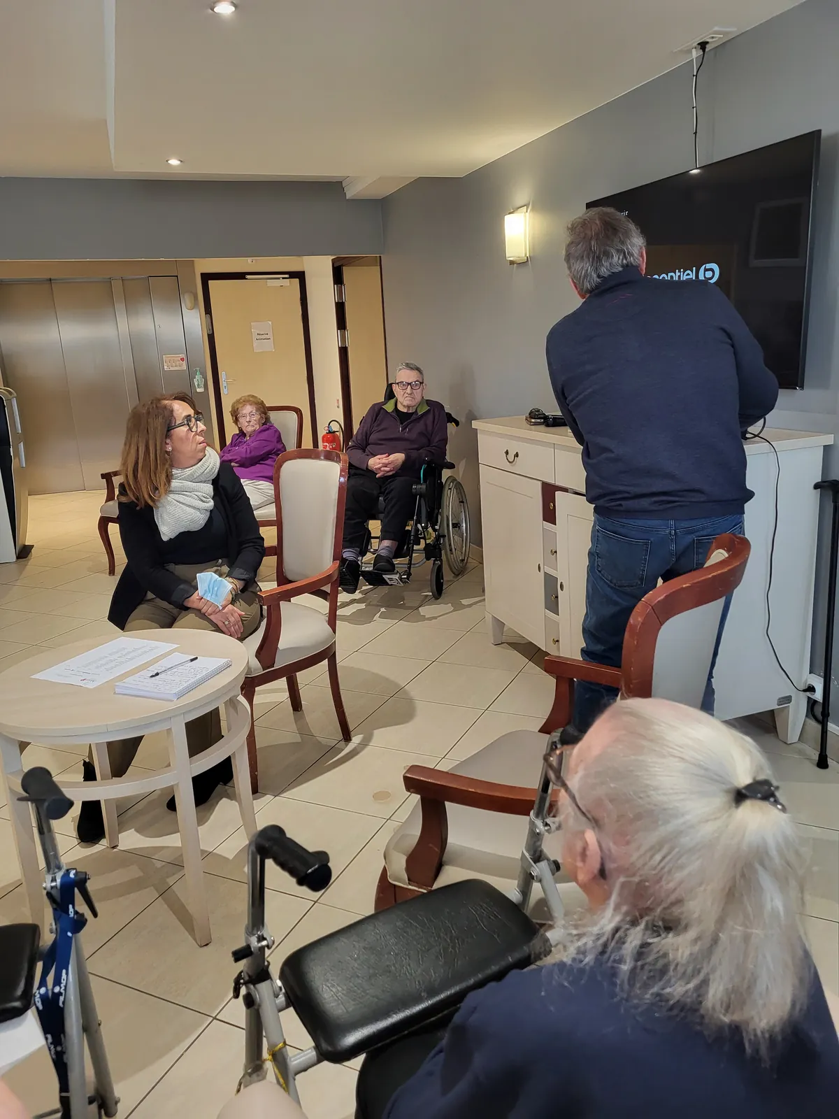 Commission d'animation : Réunion en session plénière 