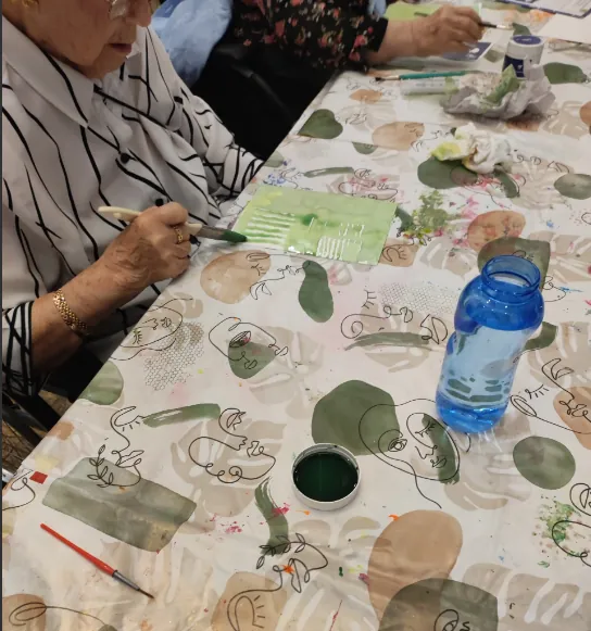 Retour sur l'Atelier Cyanotype avec nos Résidents