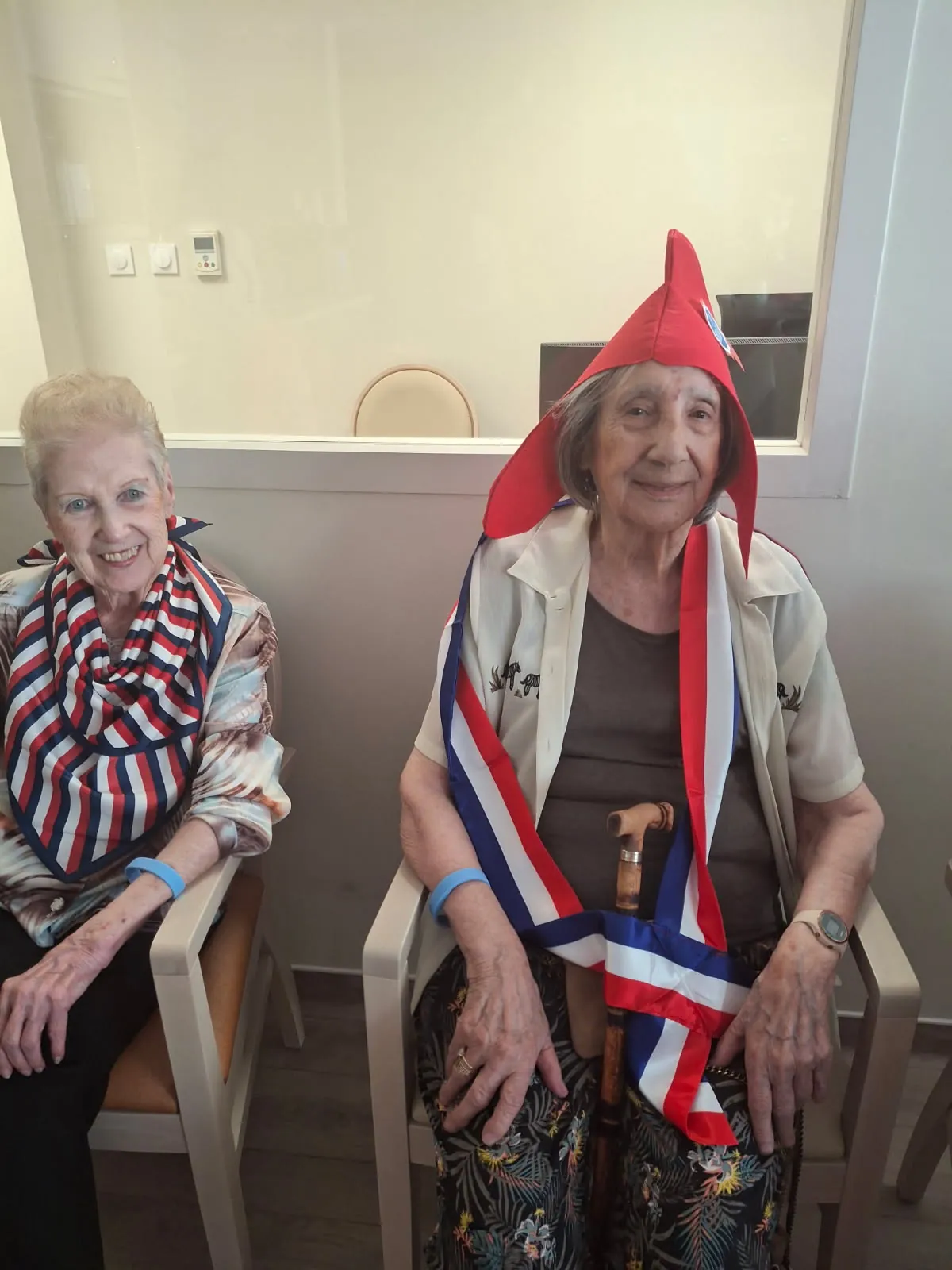 Une Fête du 14 Juillet haute en couleurs à l’EHPAD !