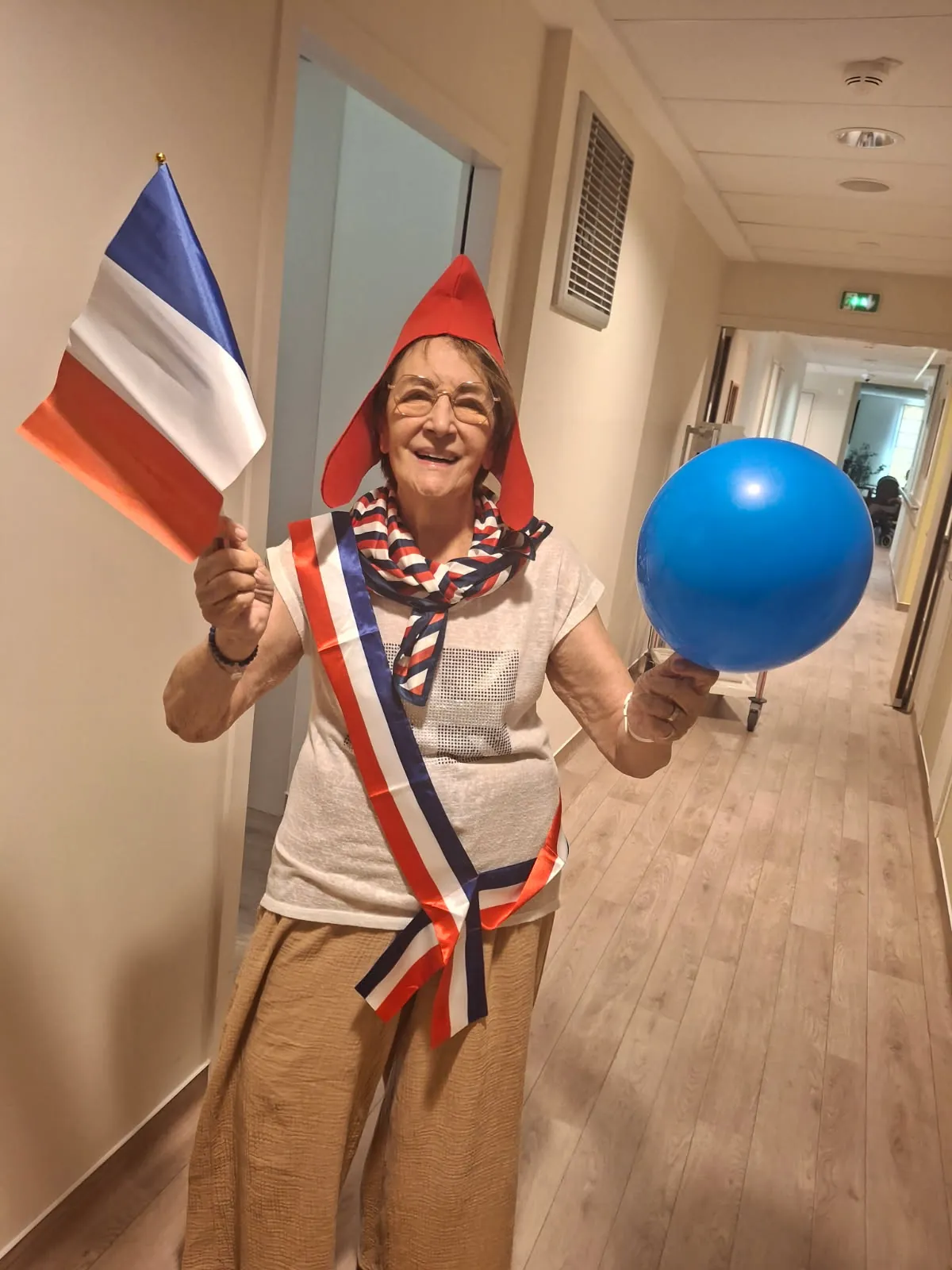 Une Fête du 14 Juillet haute en couleurs à l’EHPAD !
