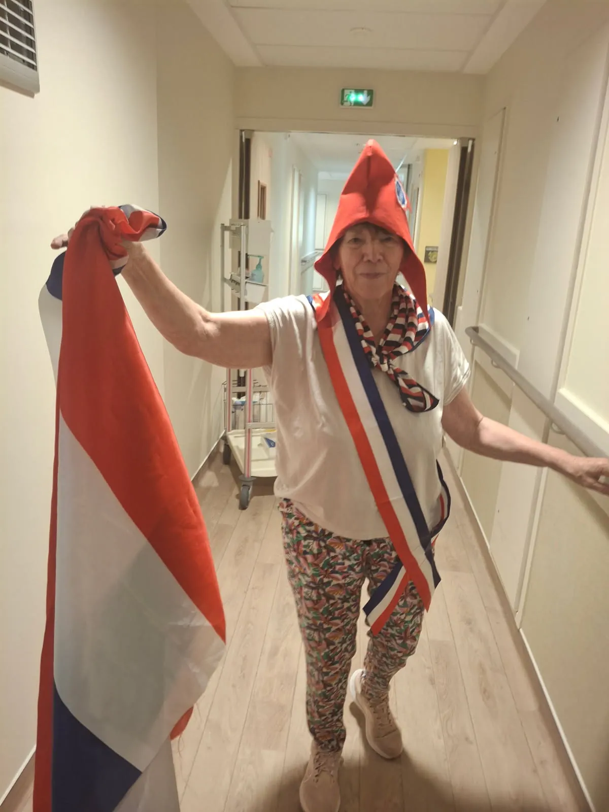 Une Fête du 14 Juillet haute en couleurs à l’EHPAD !