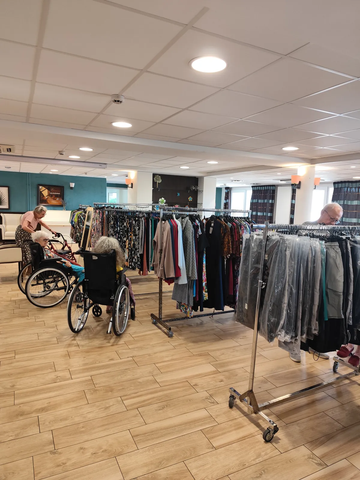 Vente de vêtements 