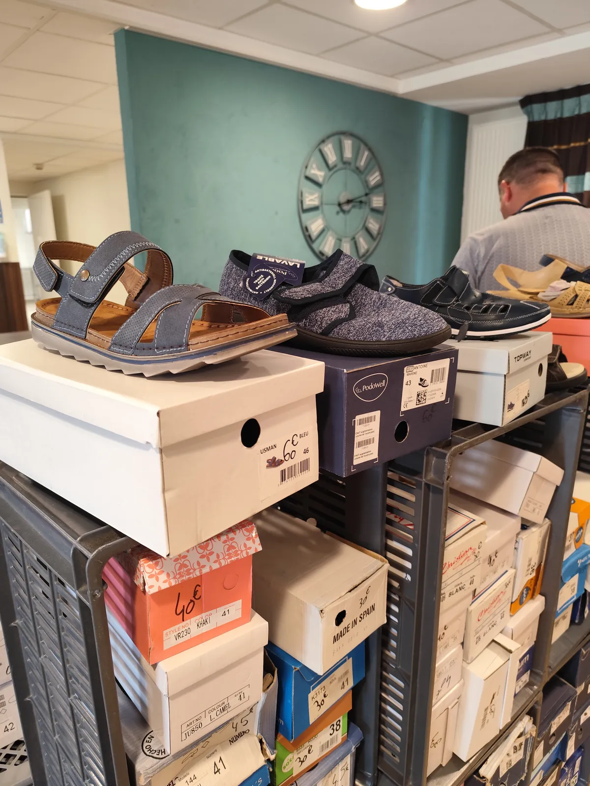 Vente de vêtements 