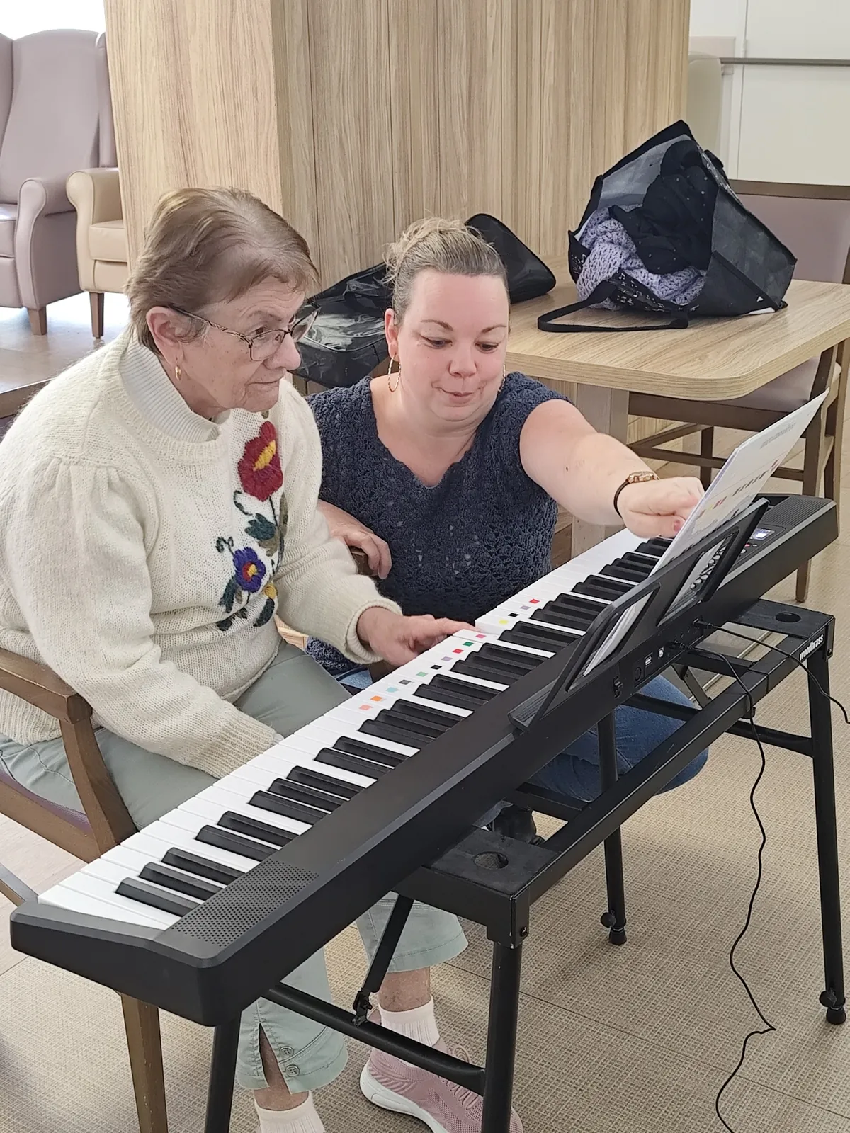 Initiation au piano 