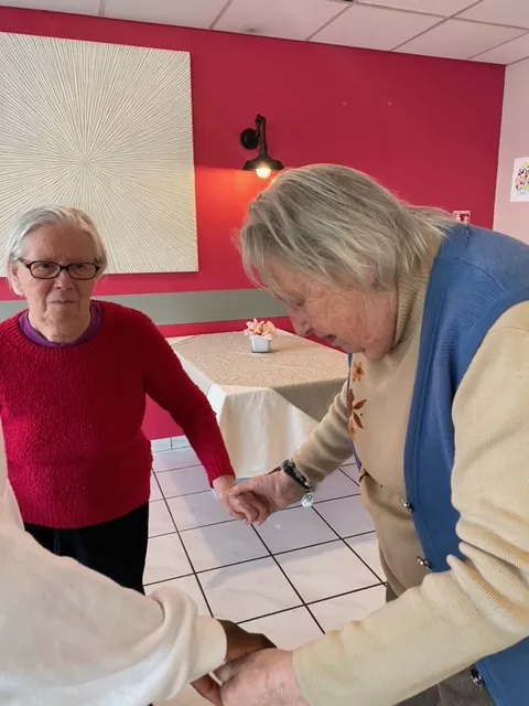 Danse avec les stagiaires 