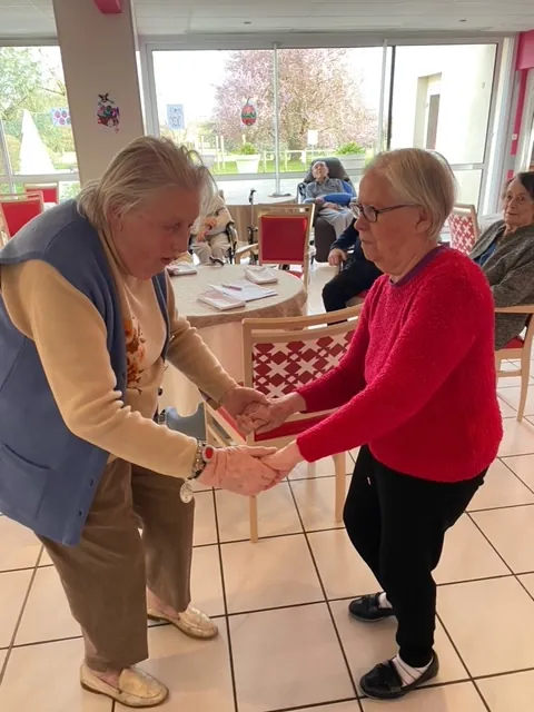 Danse avec les stagiaires 