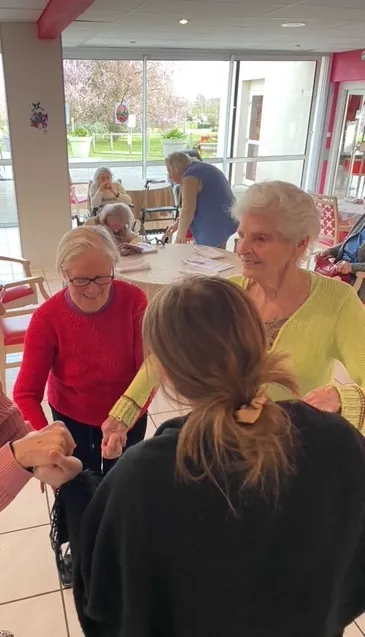 Danse avec les stagiaires 