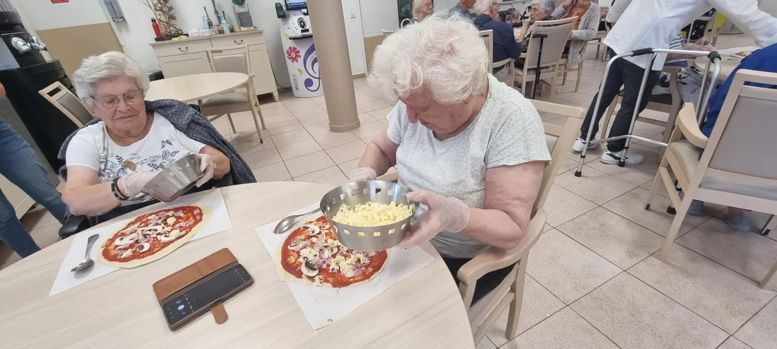 Atelier pizza aux Hauts de Menton à Gorbio 