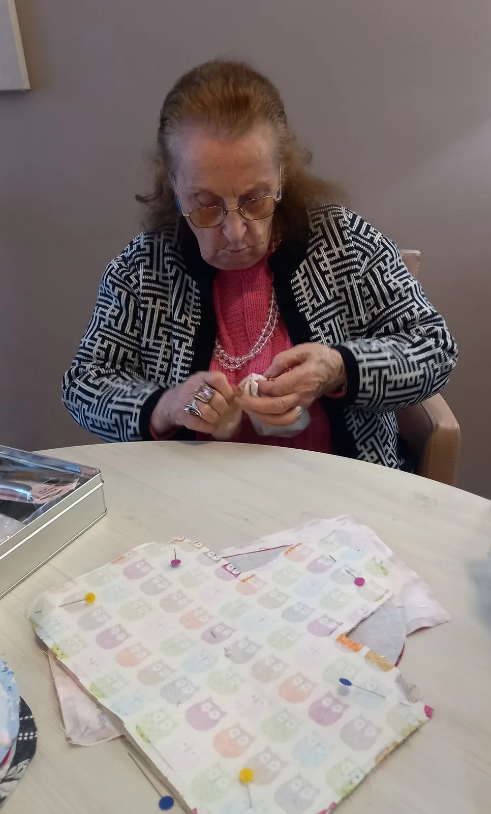 Un beau projet est en train de naître, de fil en aiguille ...
