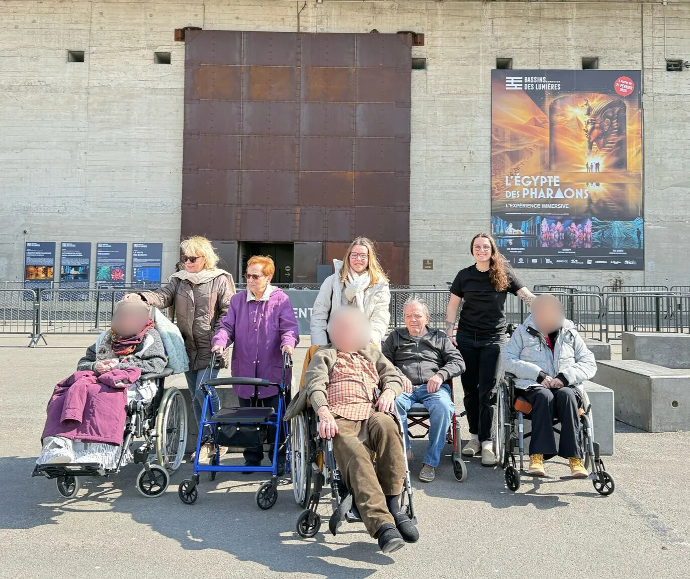 Sortie aux Bassins des Lumières 