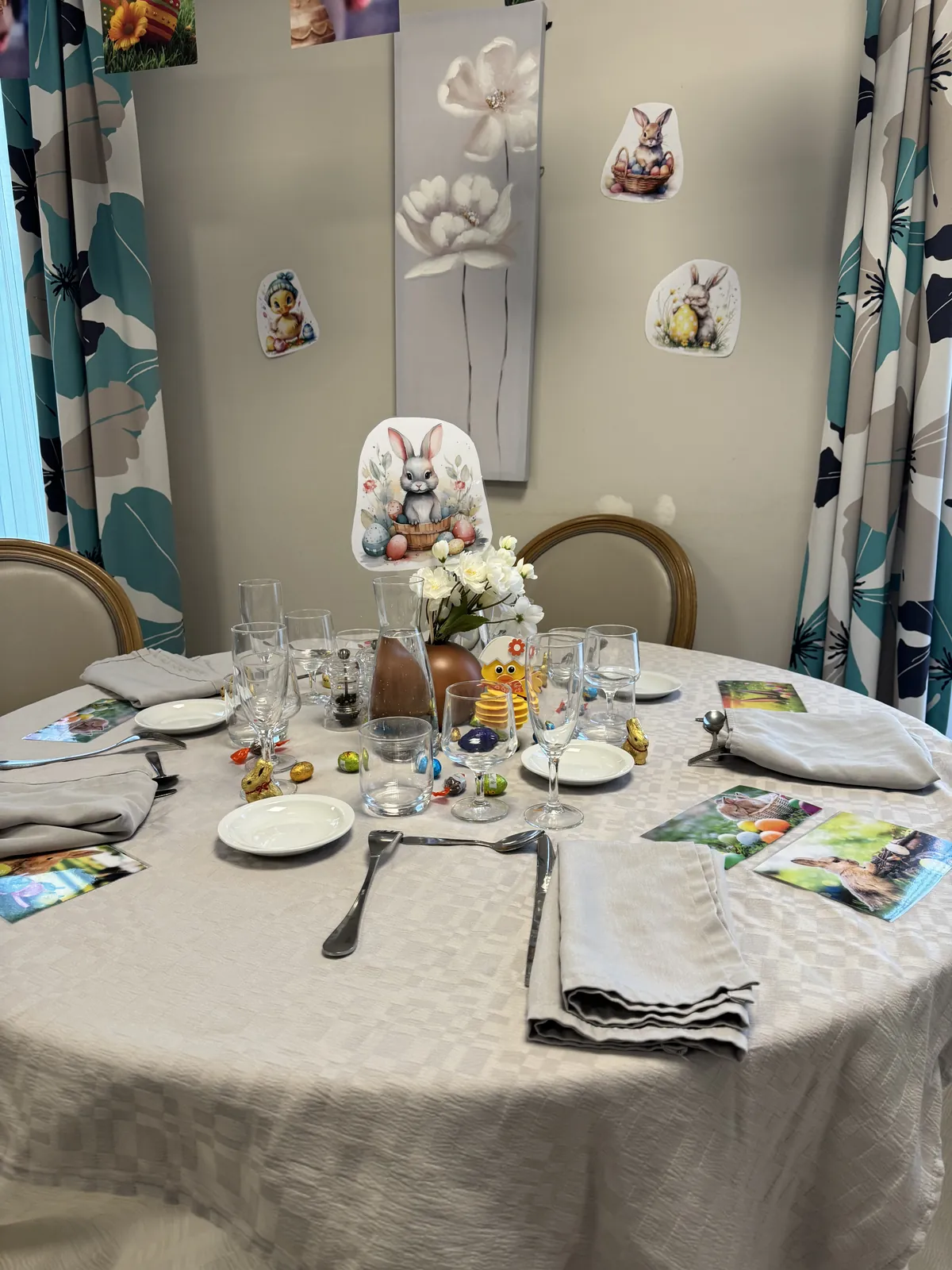 Les tables de Pâques ! 