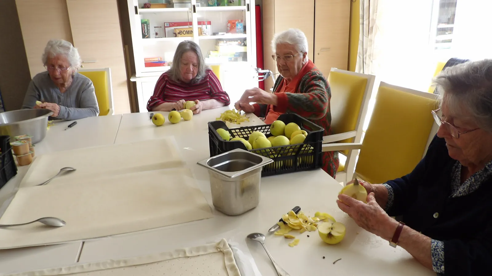 La Tarte aux Pommes : Un moment de partage aux Jardins du Marais
