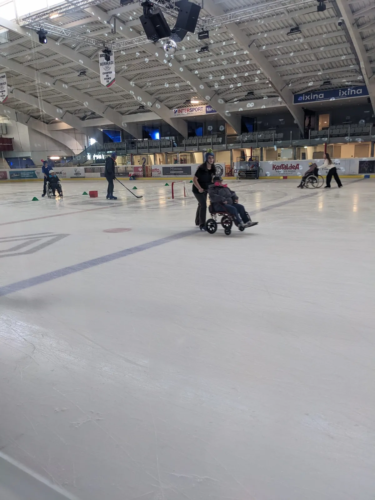 Une sortie glissante !