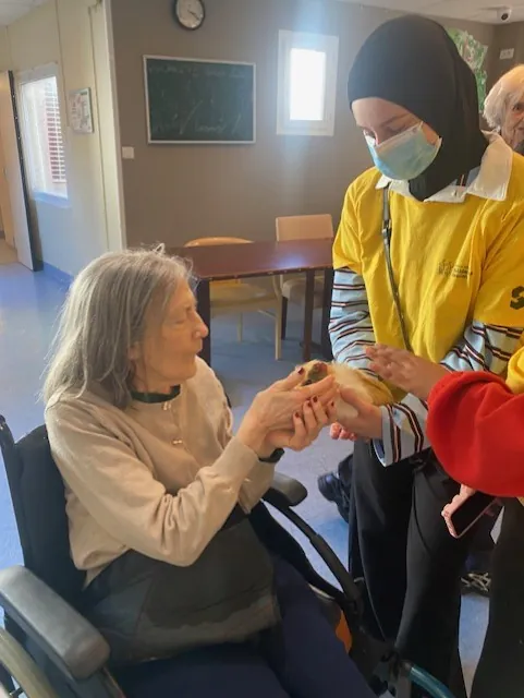 Un après-midi tout doux à l’unité protégée