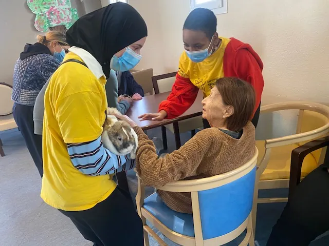 Un après-midi tout doux à l’unité protégée