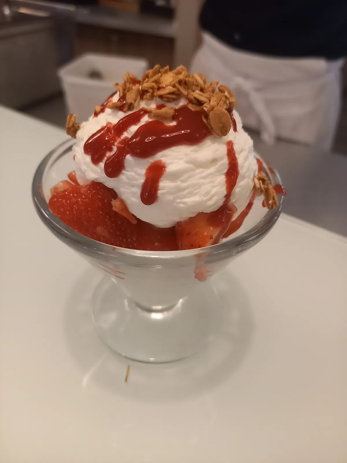 FRAISES MELBA EN TERRASSE !