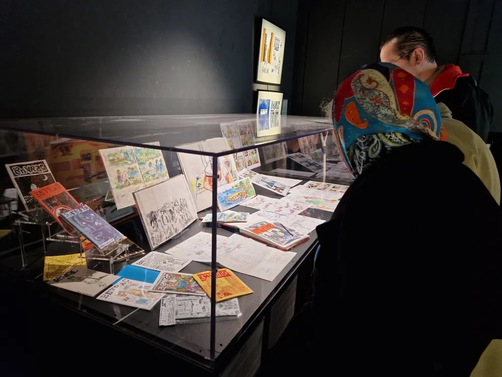 Azur en visite au musée d'art et d'histoire de Colombes