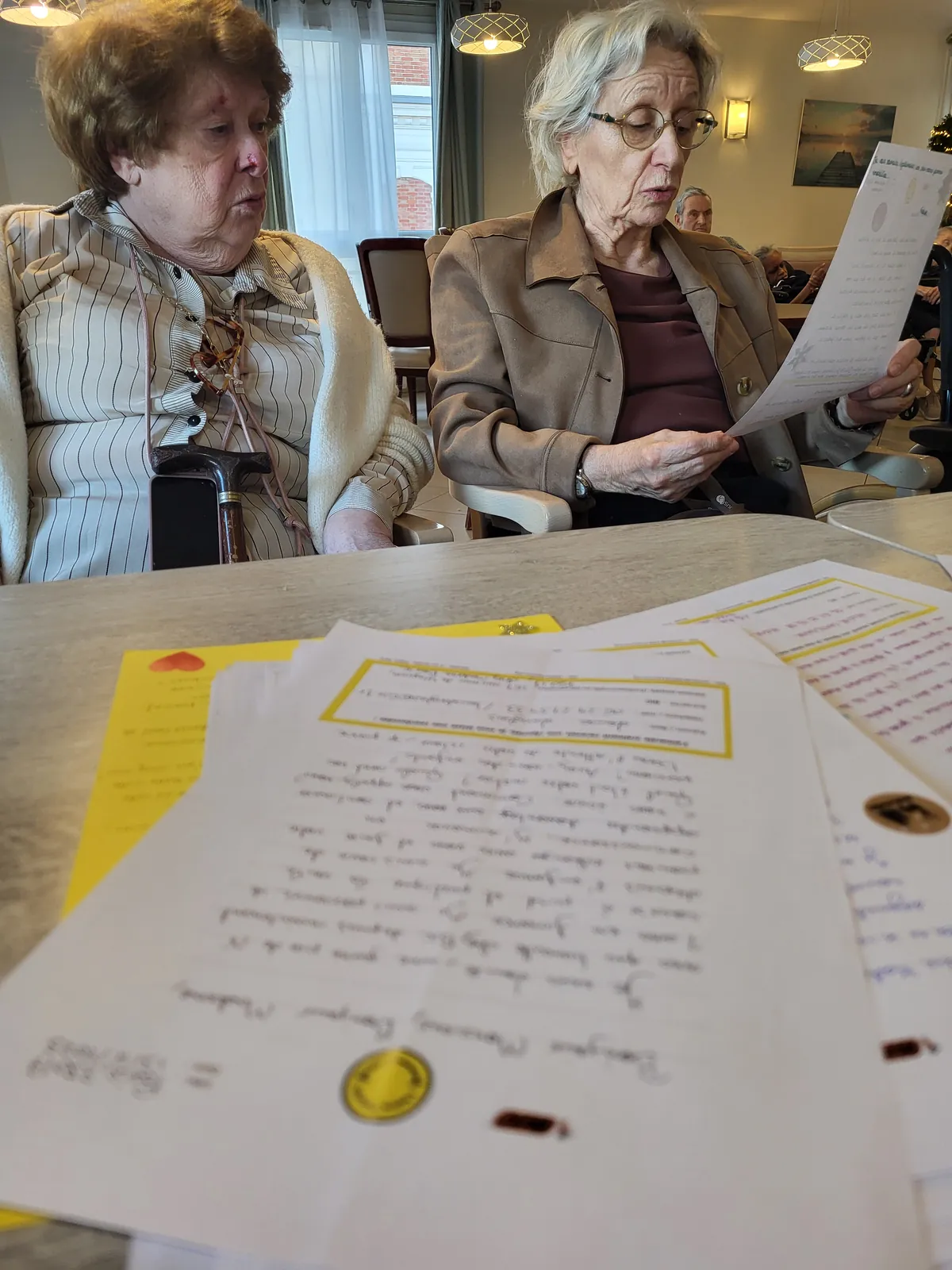 Atelier d’écriture – Projet Correspondance BIC une lettre un sourire 