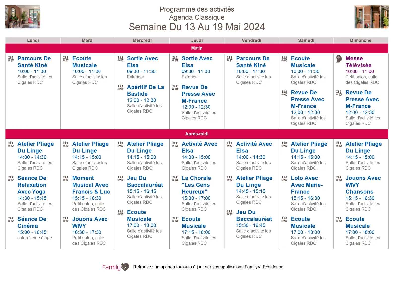 Cette semaine ...