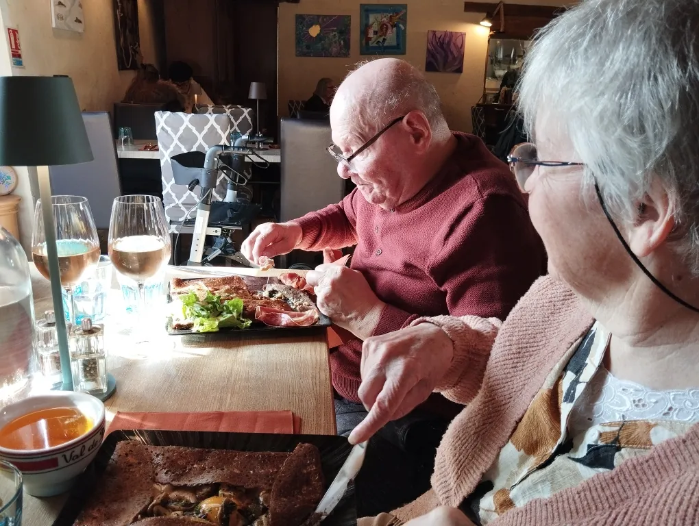 Sortie au restaurant