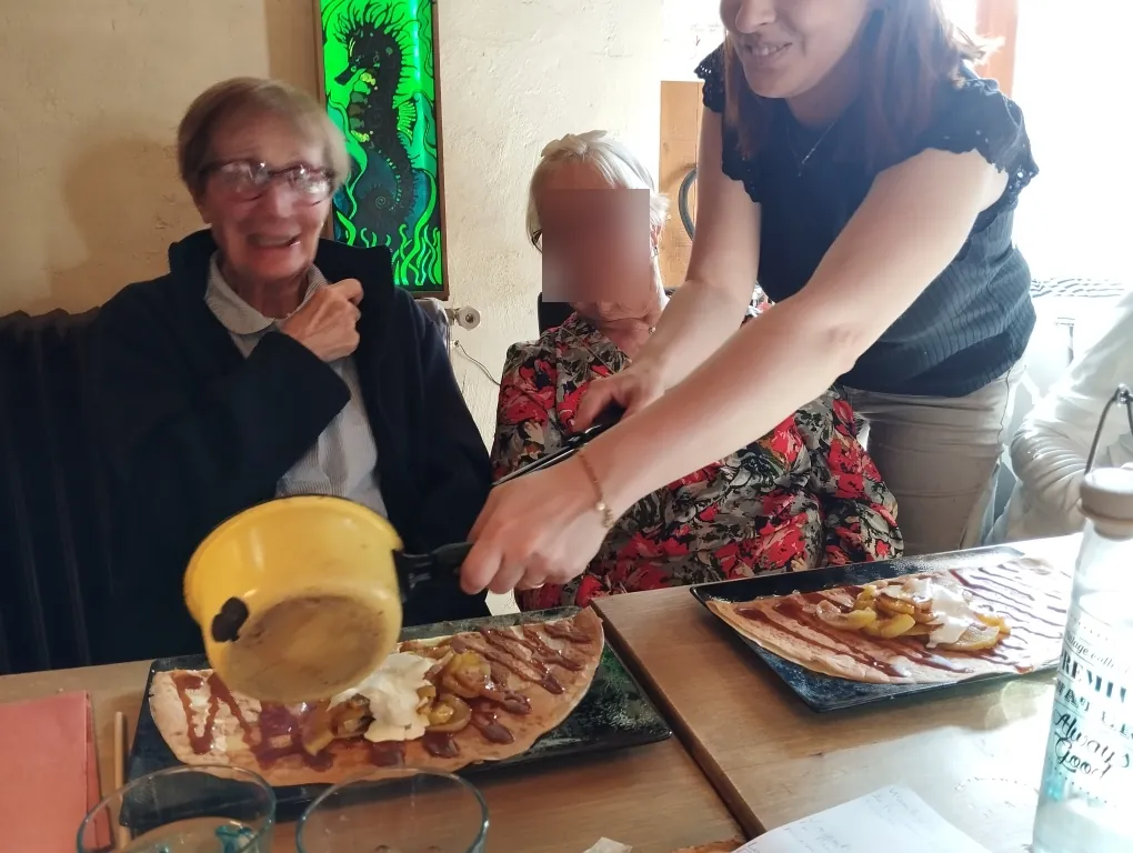 Sortie au restaurant