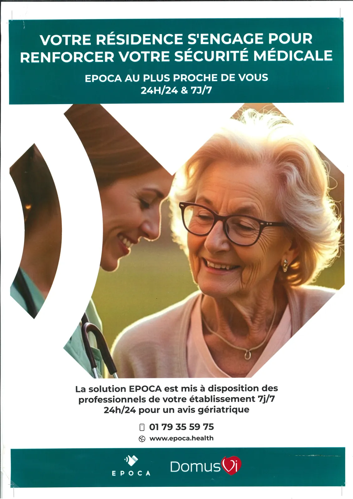 Nouveau dispositif médical à la Résidence Les Jardins Médicis