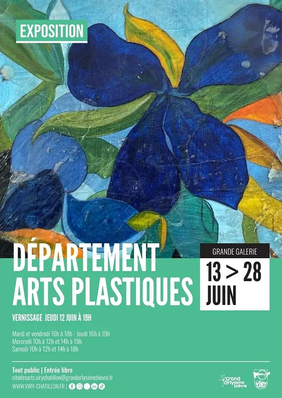 Visite d'exposition à la médiathèque Condorcet