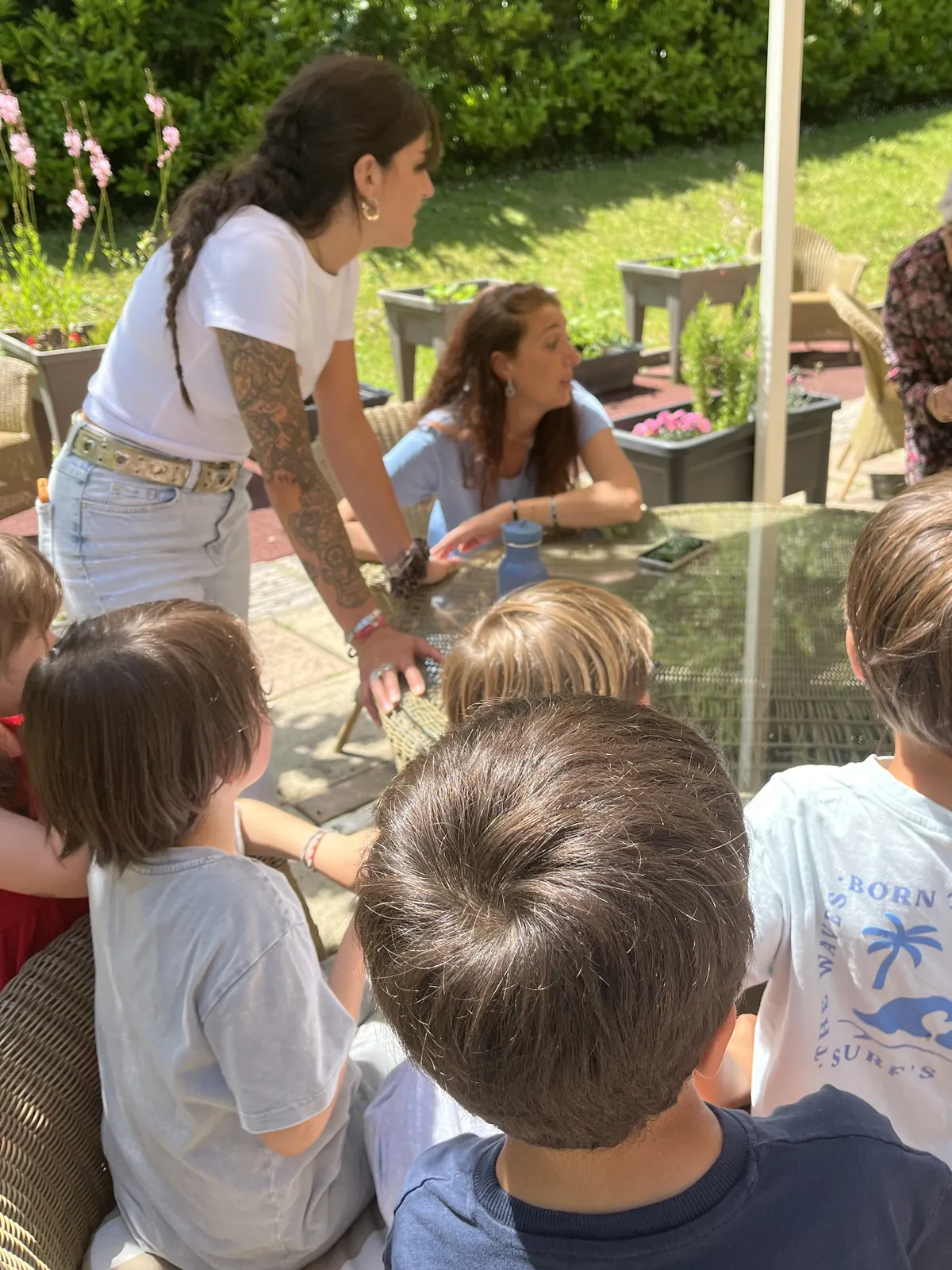 Un bel après-midi de partage avec les enfants du Centre de loisirs Baroja 