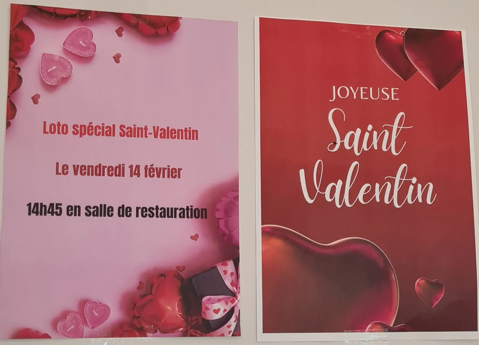 Loto spécial Saint-Valentin 14/02