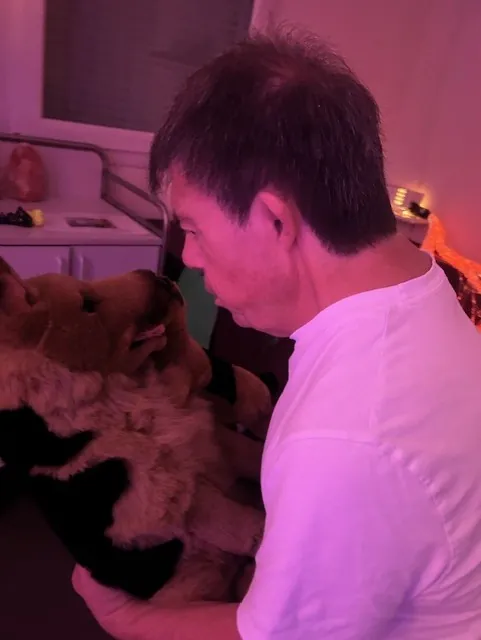 Séance individuelle en salle Snoezelen – Unité Protégée