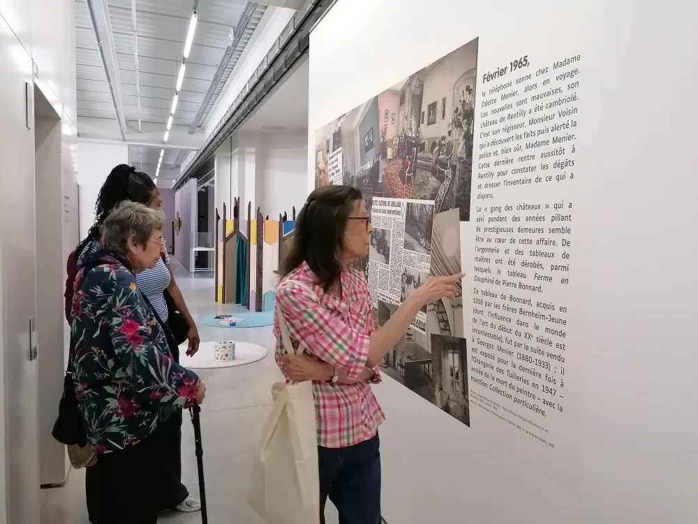 Sortie culturelle pour les résidents de l'EHPAD d'Esbly